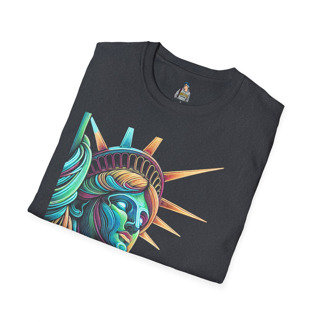 Lady Liberty - Softstyle Unisex T-Shirt
