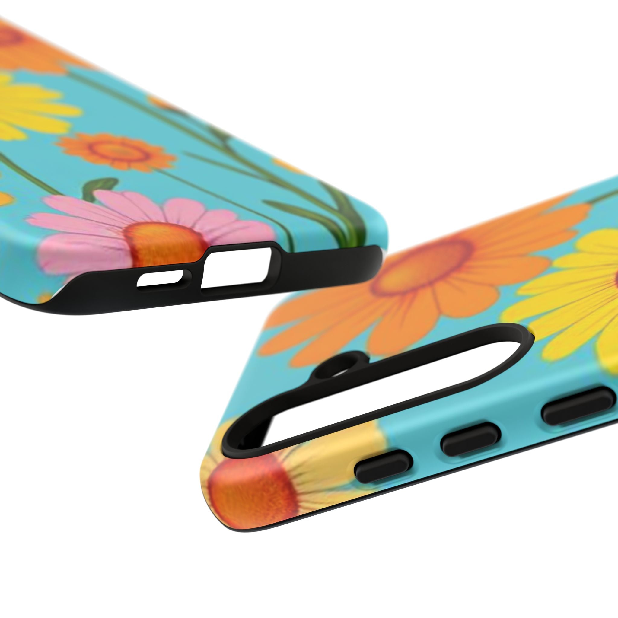 Floral Daisy Tough Case for Android