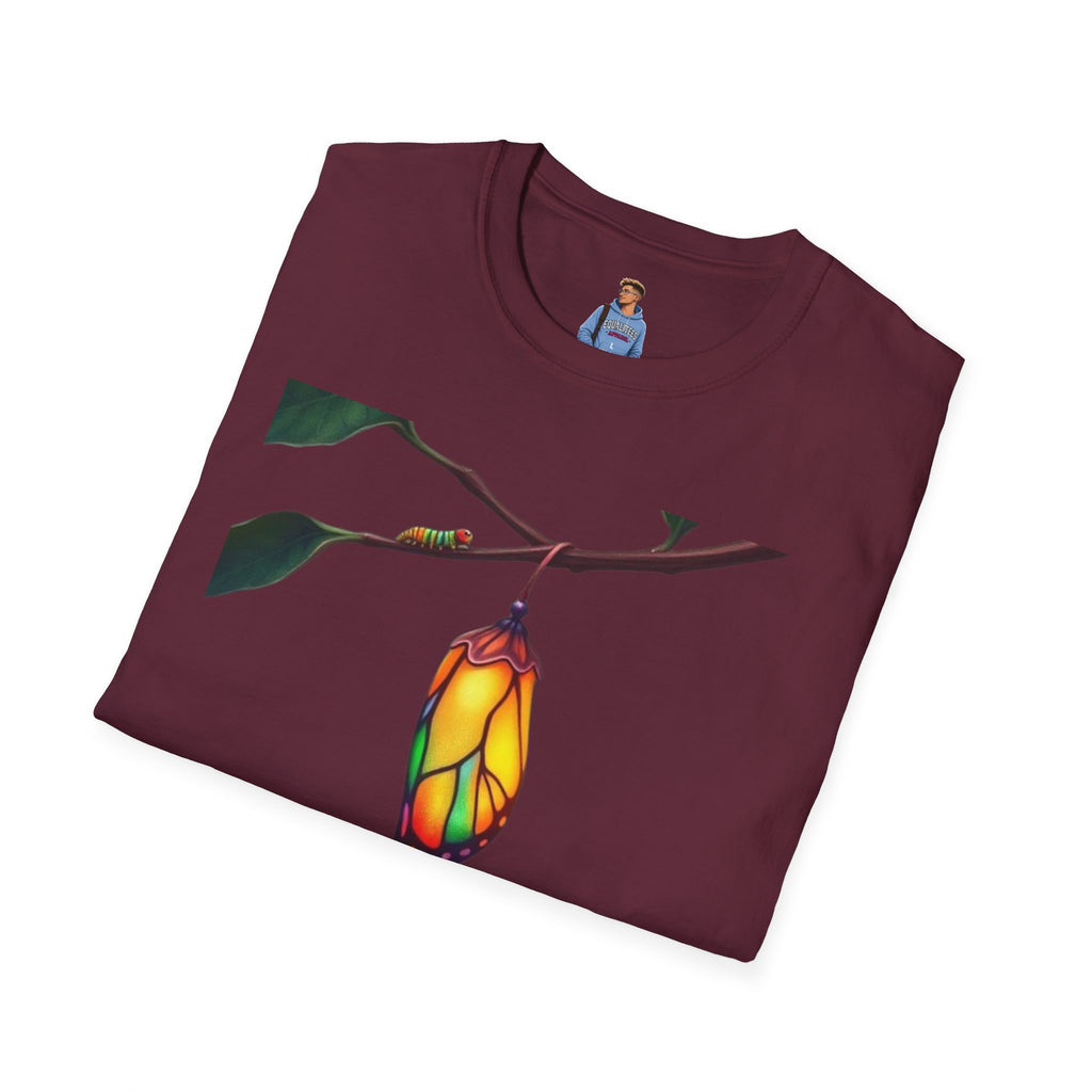 Rainbow Butterfly Cocoon Pride T-Shirt