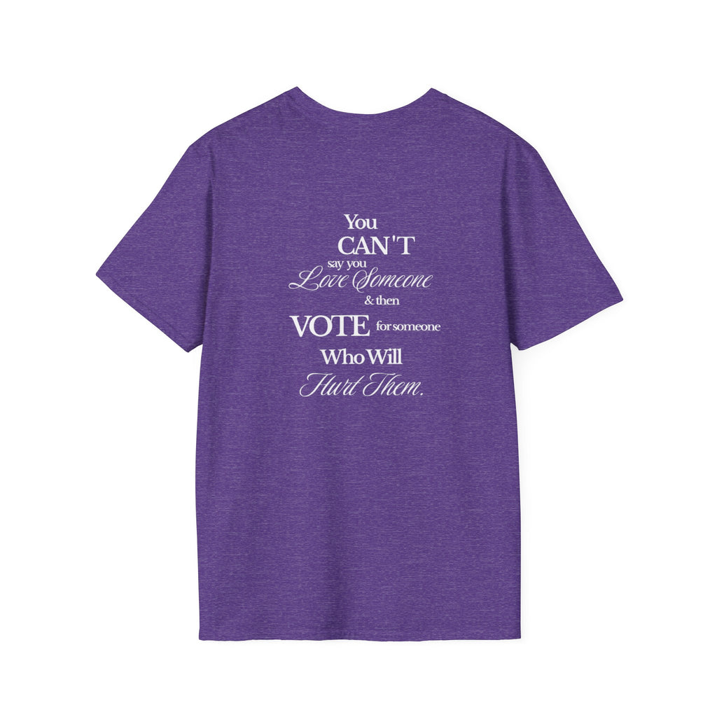 Vote with Your Heart Unisex Softstyle T-Shirt