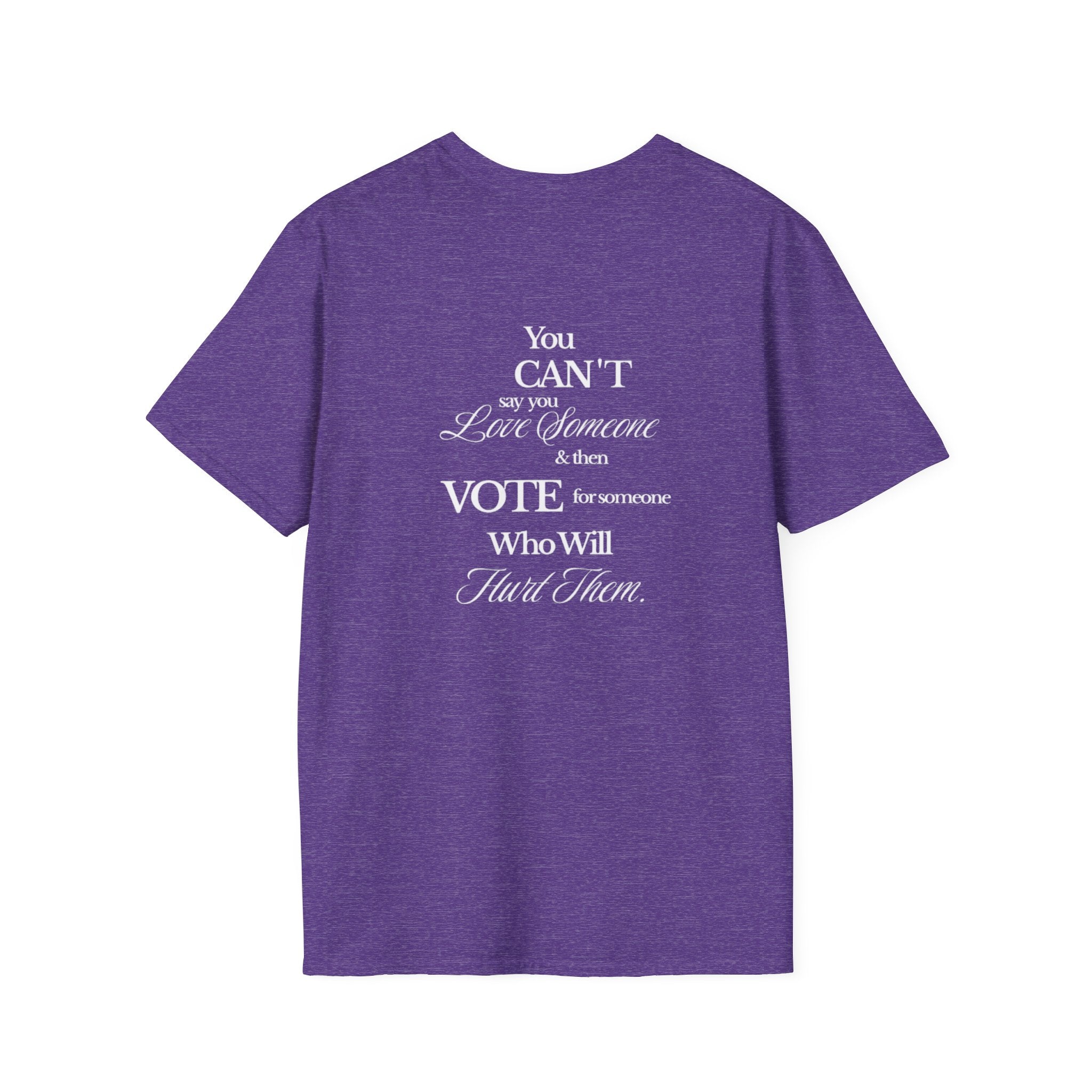 Vote with Your Heart Unisex Softstyle T-Shirt