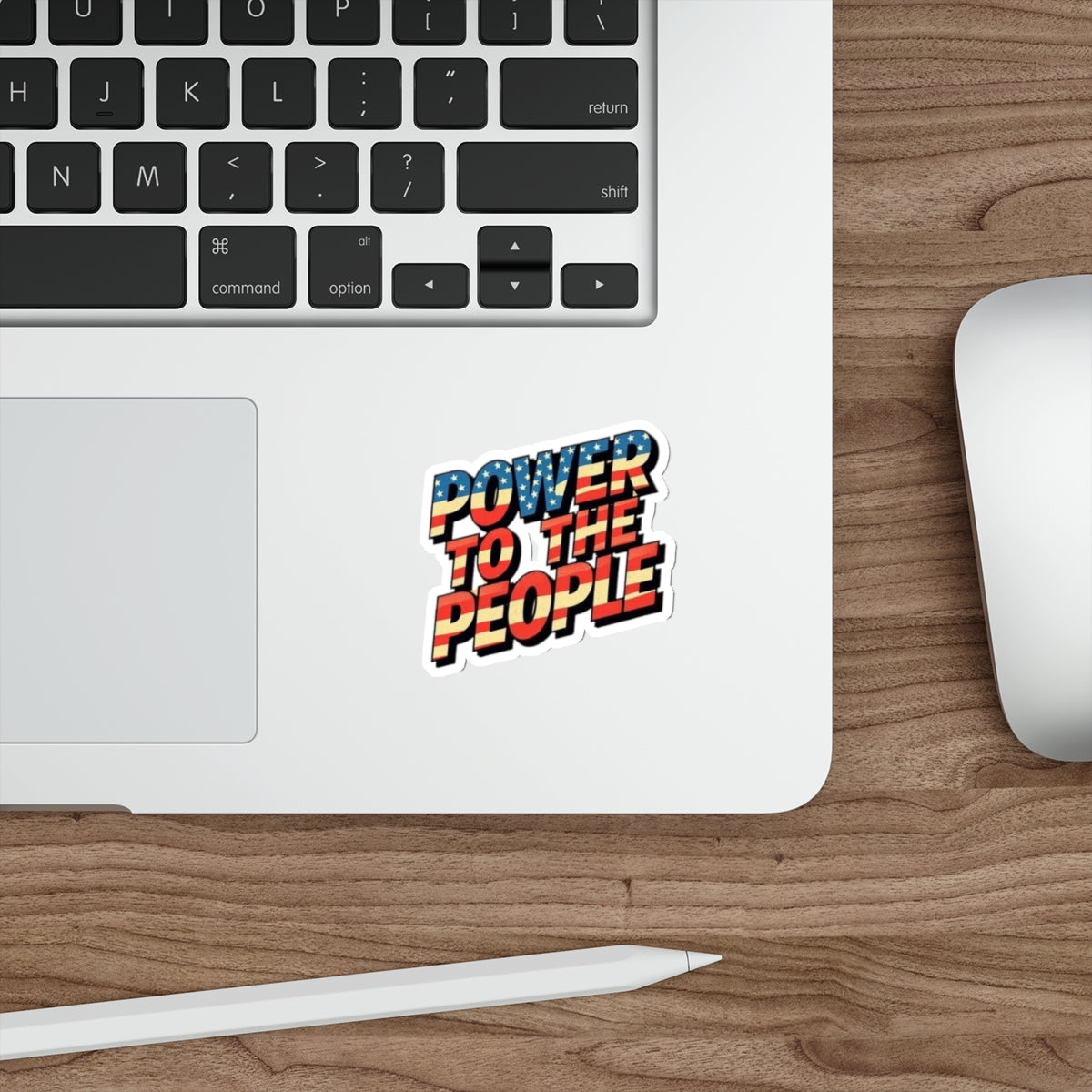 Die-Cut Stickers -  Power to the People