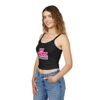 Empowering Women's Spaghetti Strap Tank Top - 'My Body, My Choice'