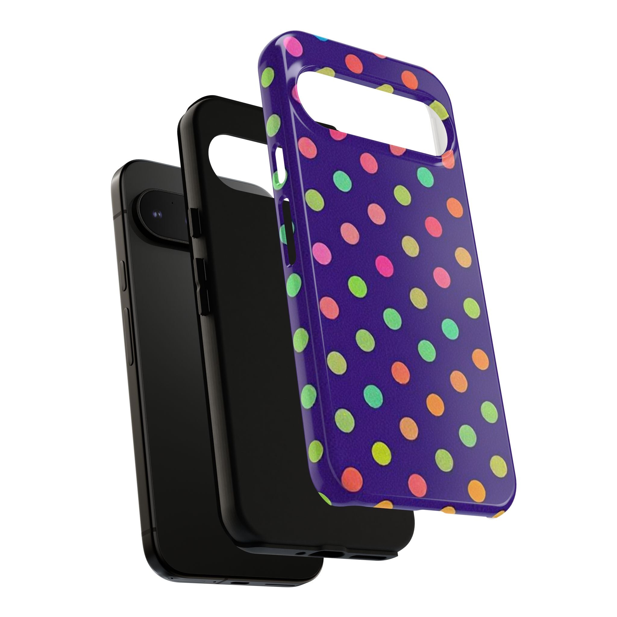 Colorful Polka-Dot Tough Case for Android