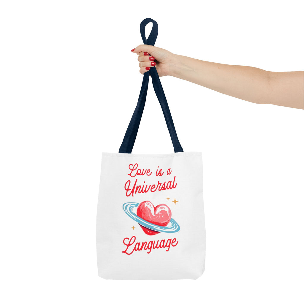 Love is a Universal Language Design - Tote Bag