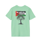 Stand with Gaza & We Are All Palestine Graphic Tee