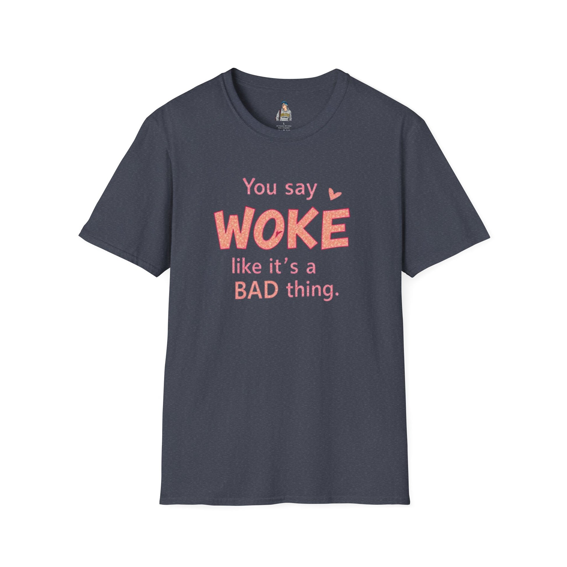 Woke is Empathy Unisex Softstyle T-Shirt - Bold Statement Tee for Everyday Activists