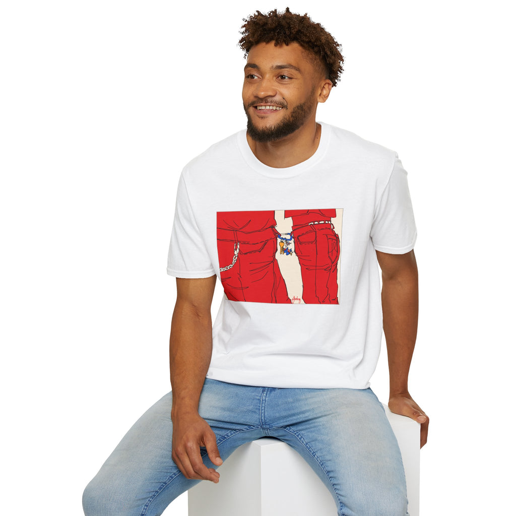 Red Jeans by Audrey Pride Tree Las Vegas T-Shirt