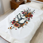 Grow Peace Dreams Velveteen Plush Blanket – For Comfort and Warmth