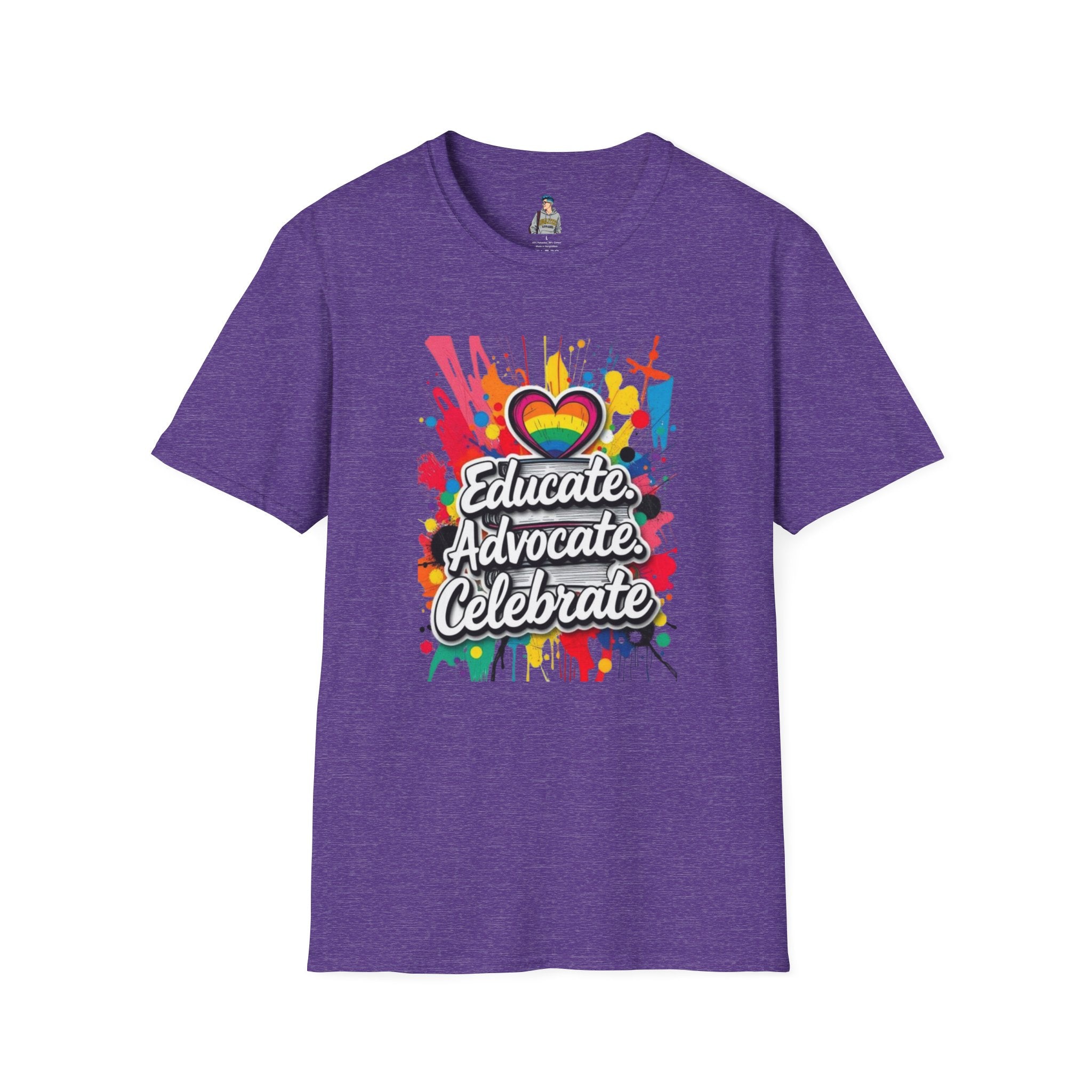 Educate Advocate Celebrate Unisex T-Shirt
