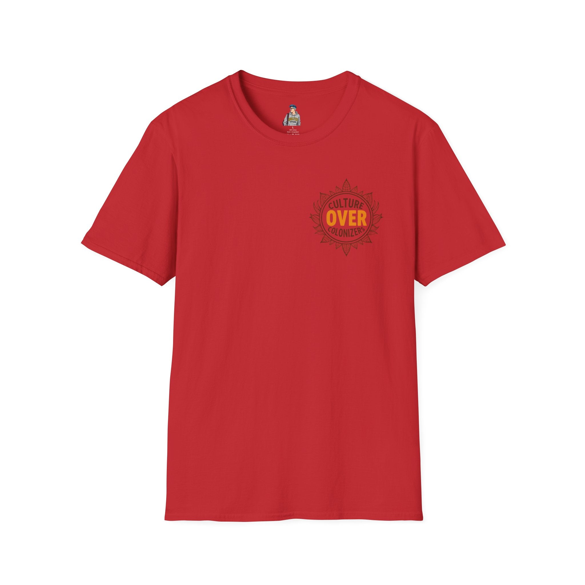 Culture Over Colonizers Unisex Softstyle T-Shirt