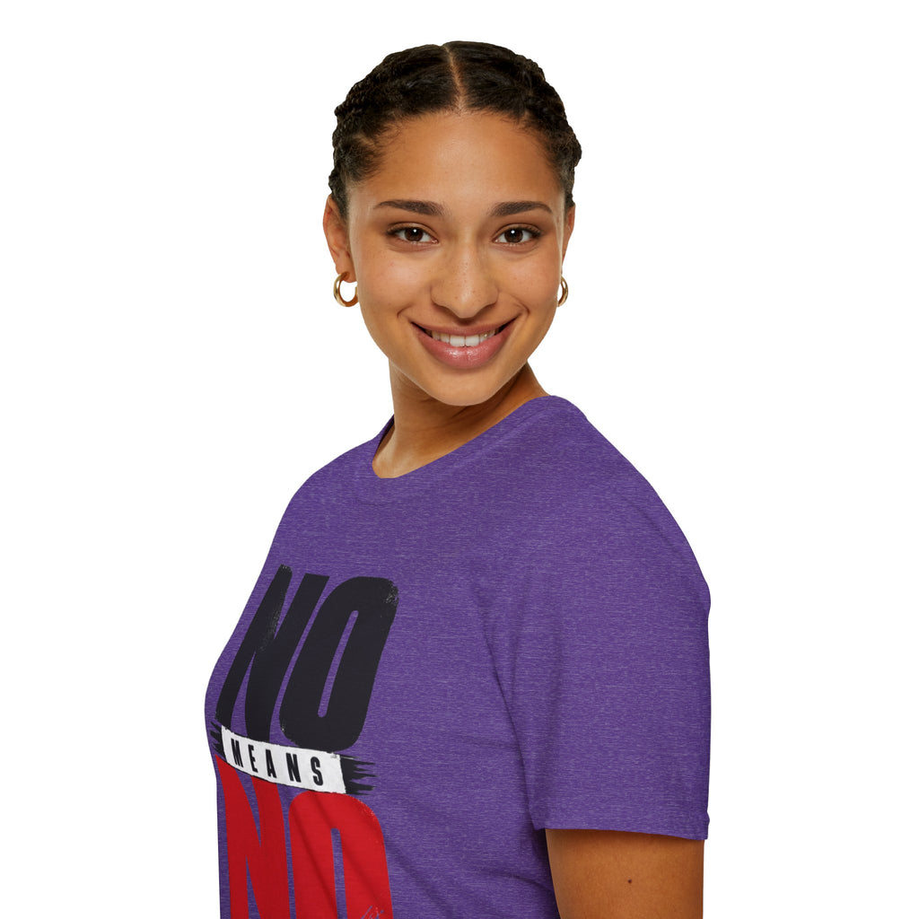 NO Means NO T-Shirt — Consent Awareness Graphic Tee