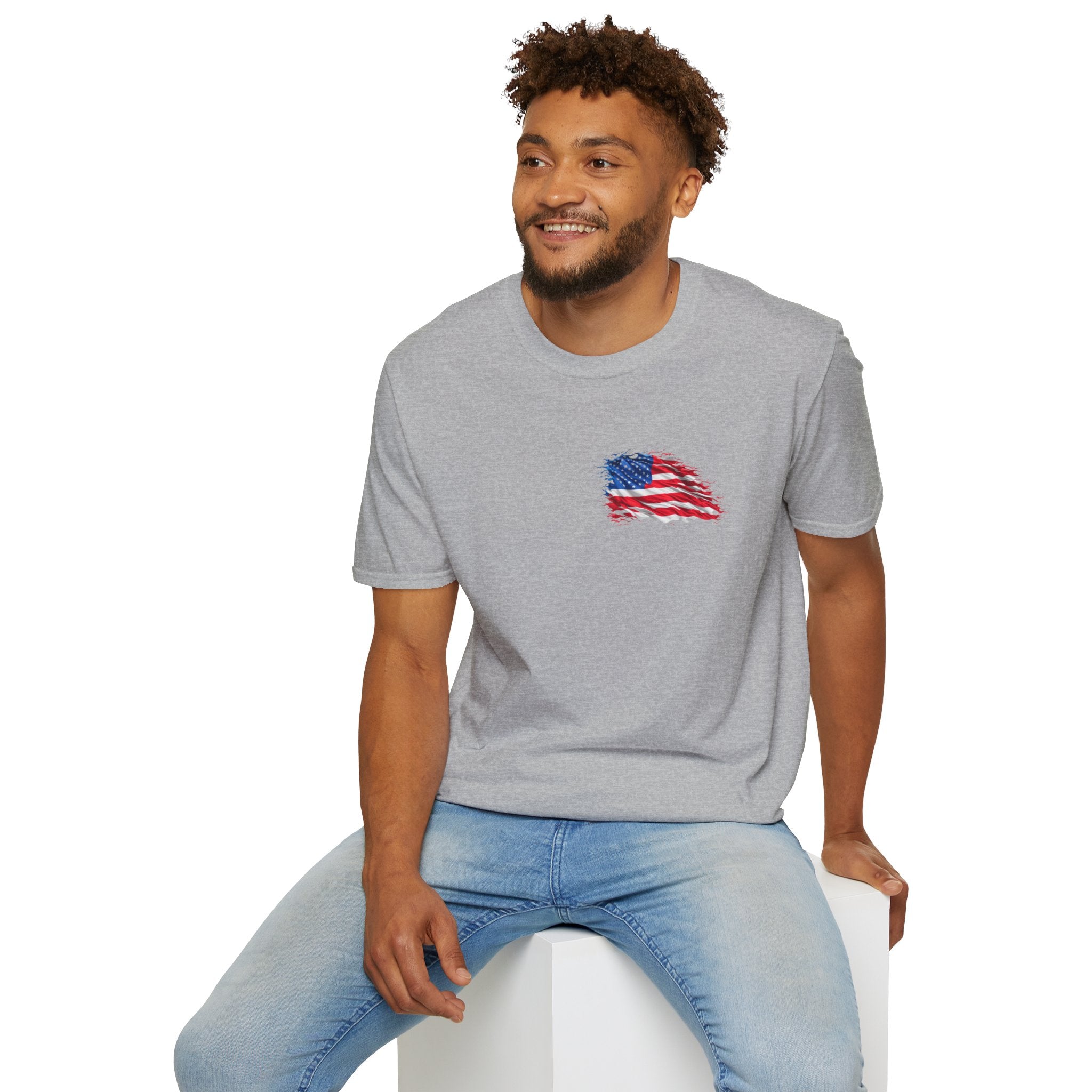 Learn Your Rights T-Shirt — Patriotic American Flag Graphic Tee