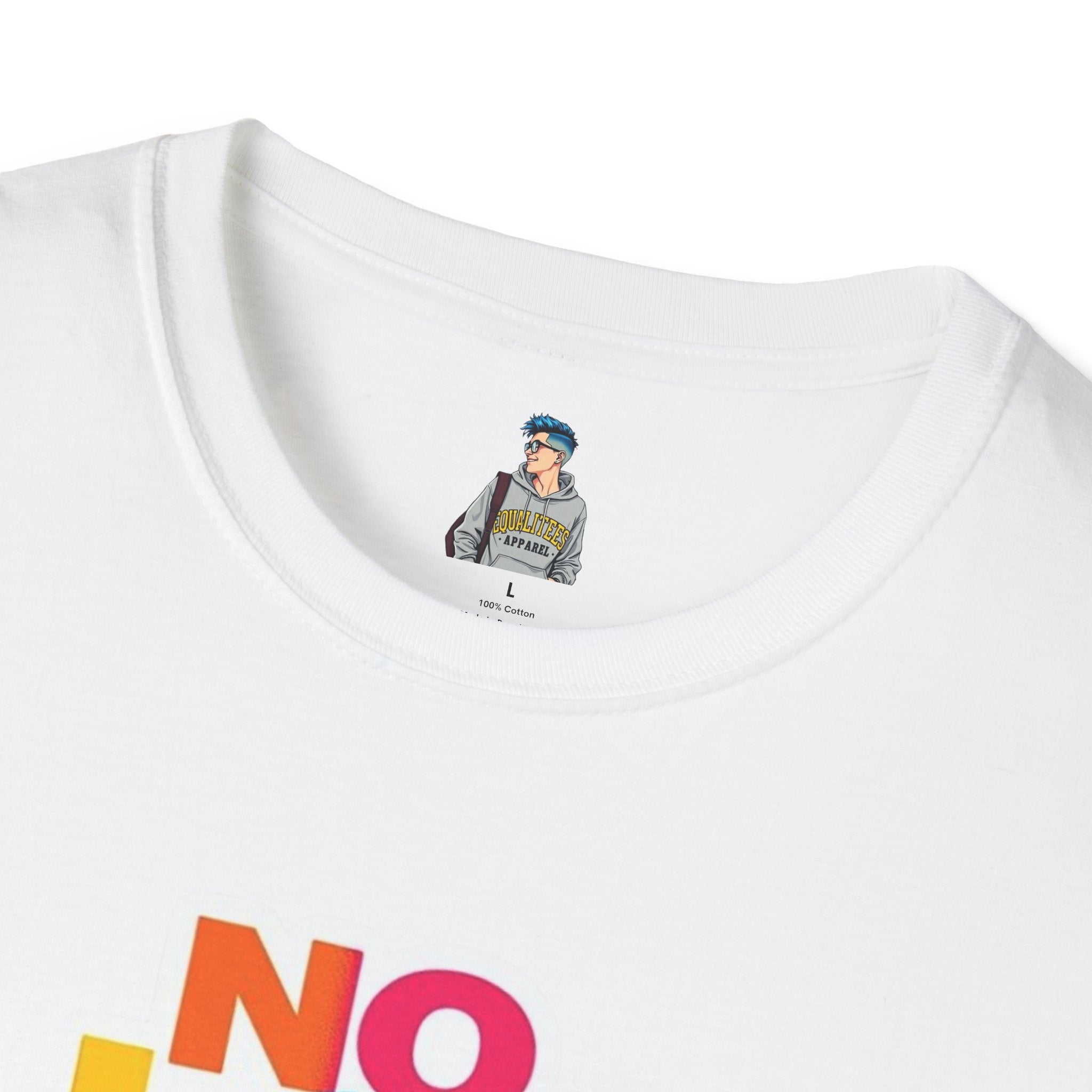 Unisex Softstyle T-Shirt - Trans Visibility No LGB Without the T Statement Tee