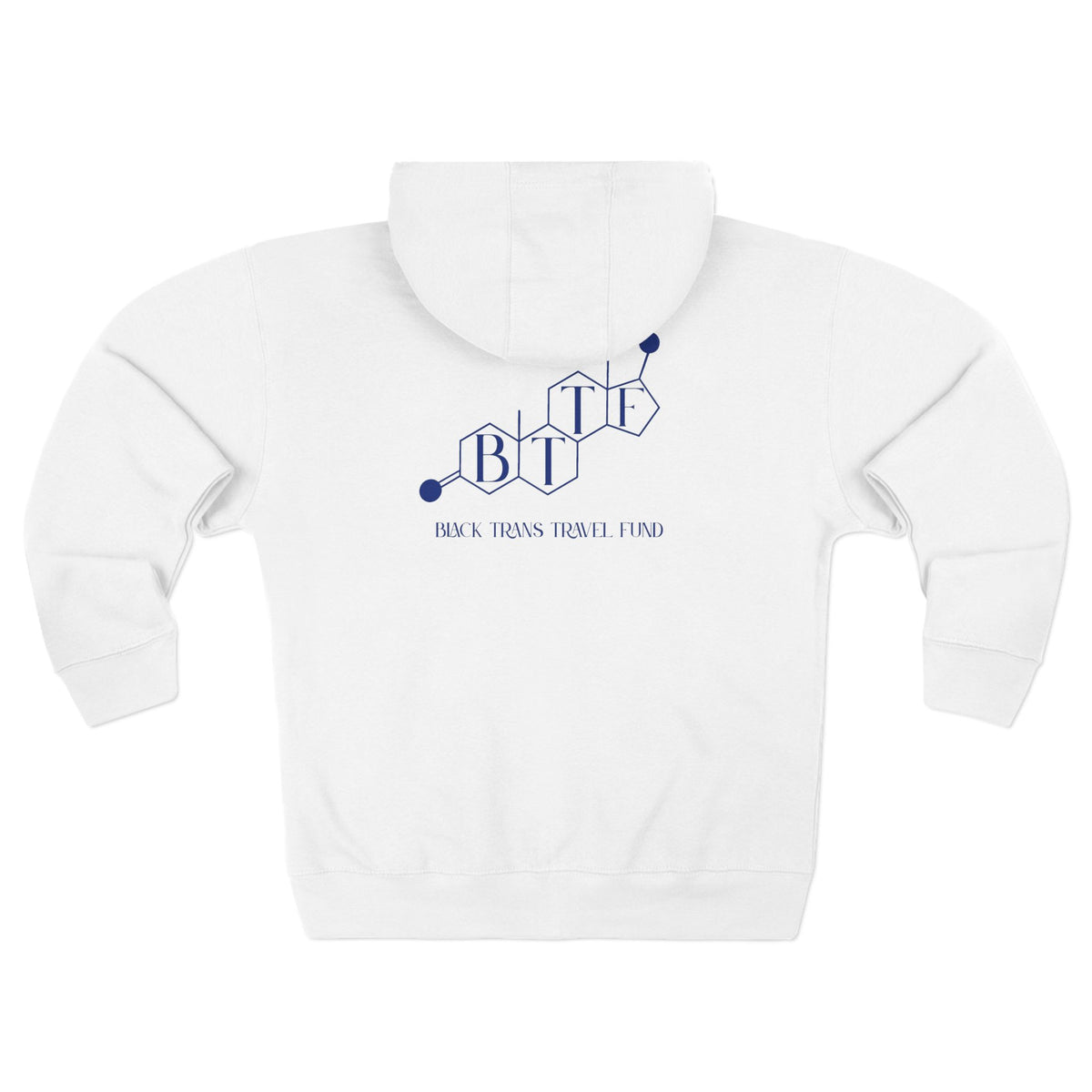 BTTF - Black Trans Travel Fund Unisex Zip-Up Hoodie