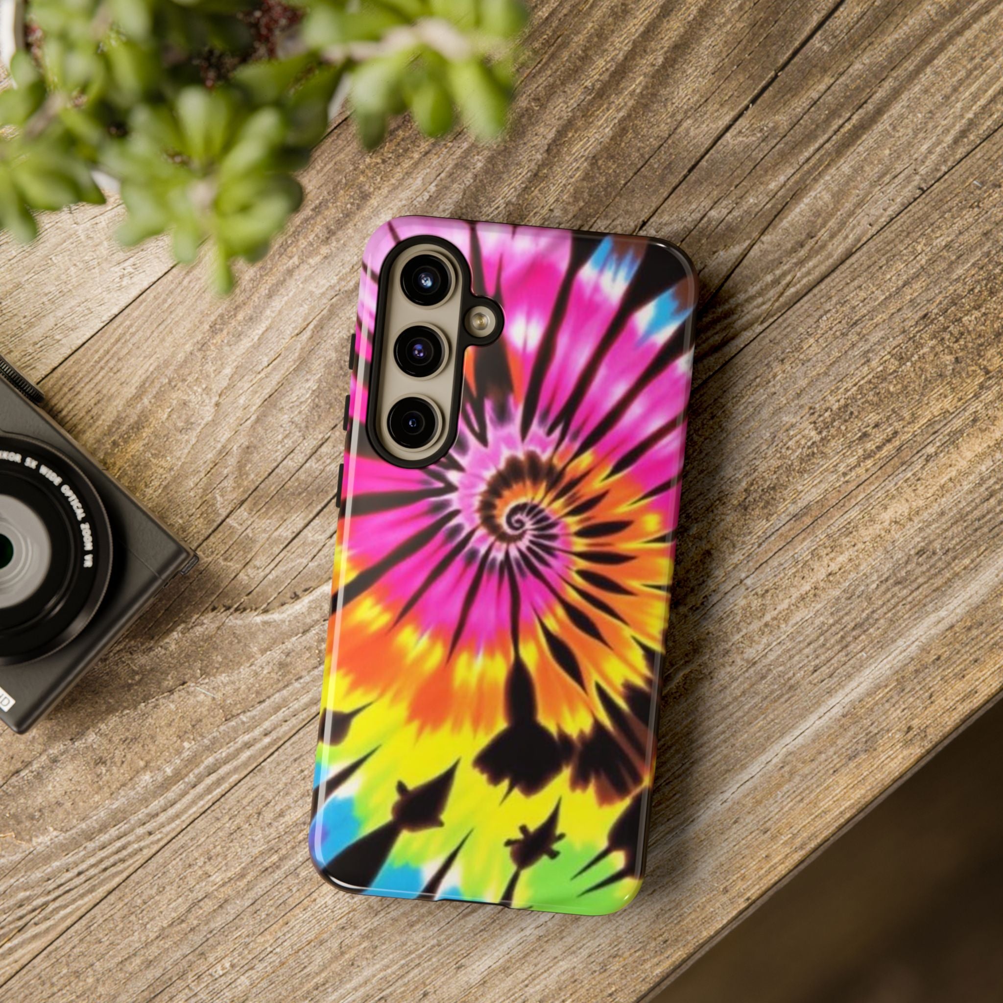 Tie-Dye Spiral Tough Case for Android
