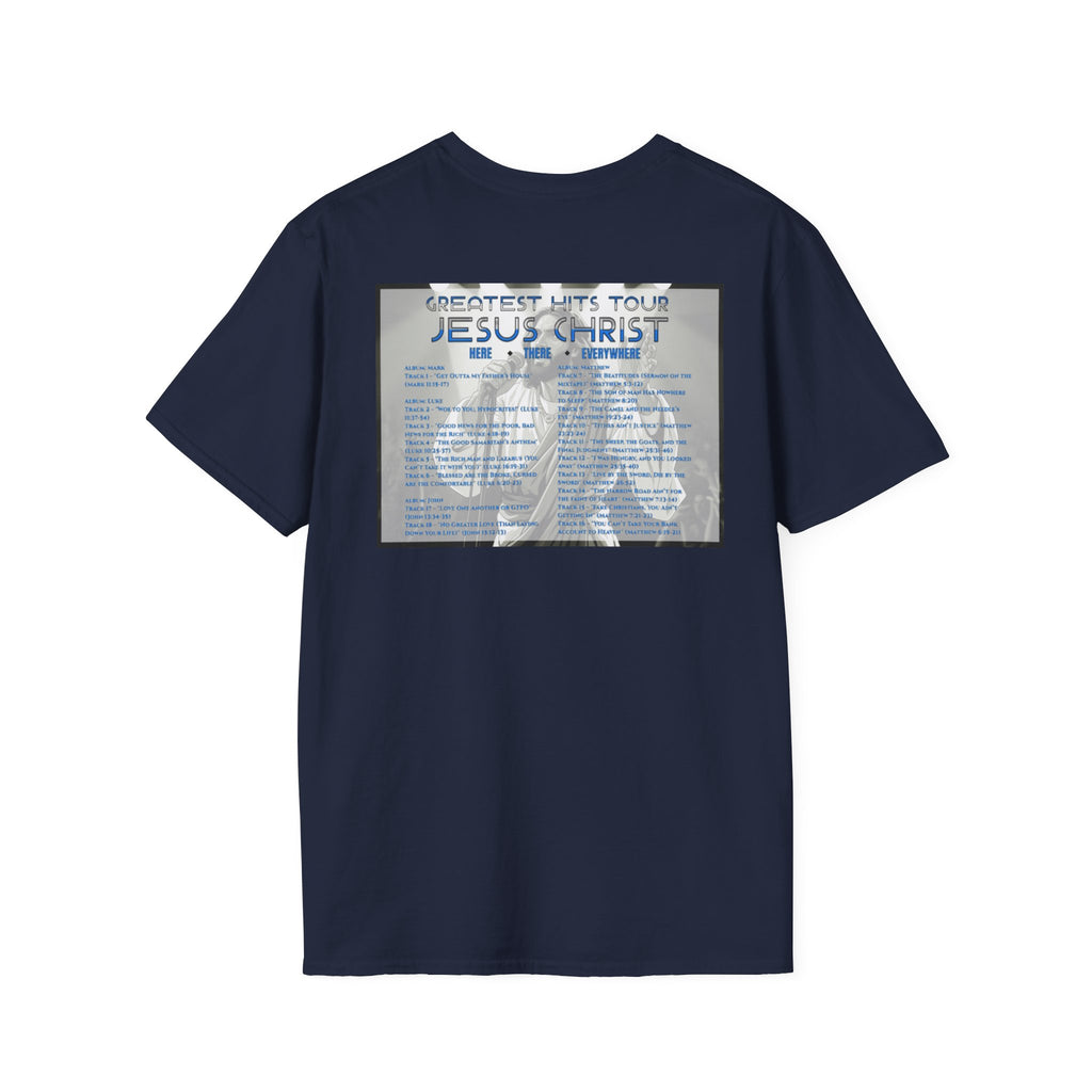 Unisex Softstyle T-Shirt - Jesus Christ Greatest Hits Tour Tee