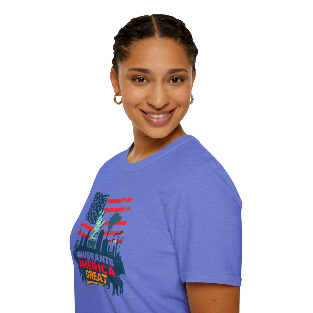 Immigrants Make America Great t-shirt