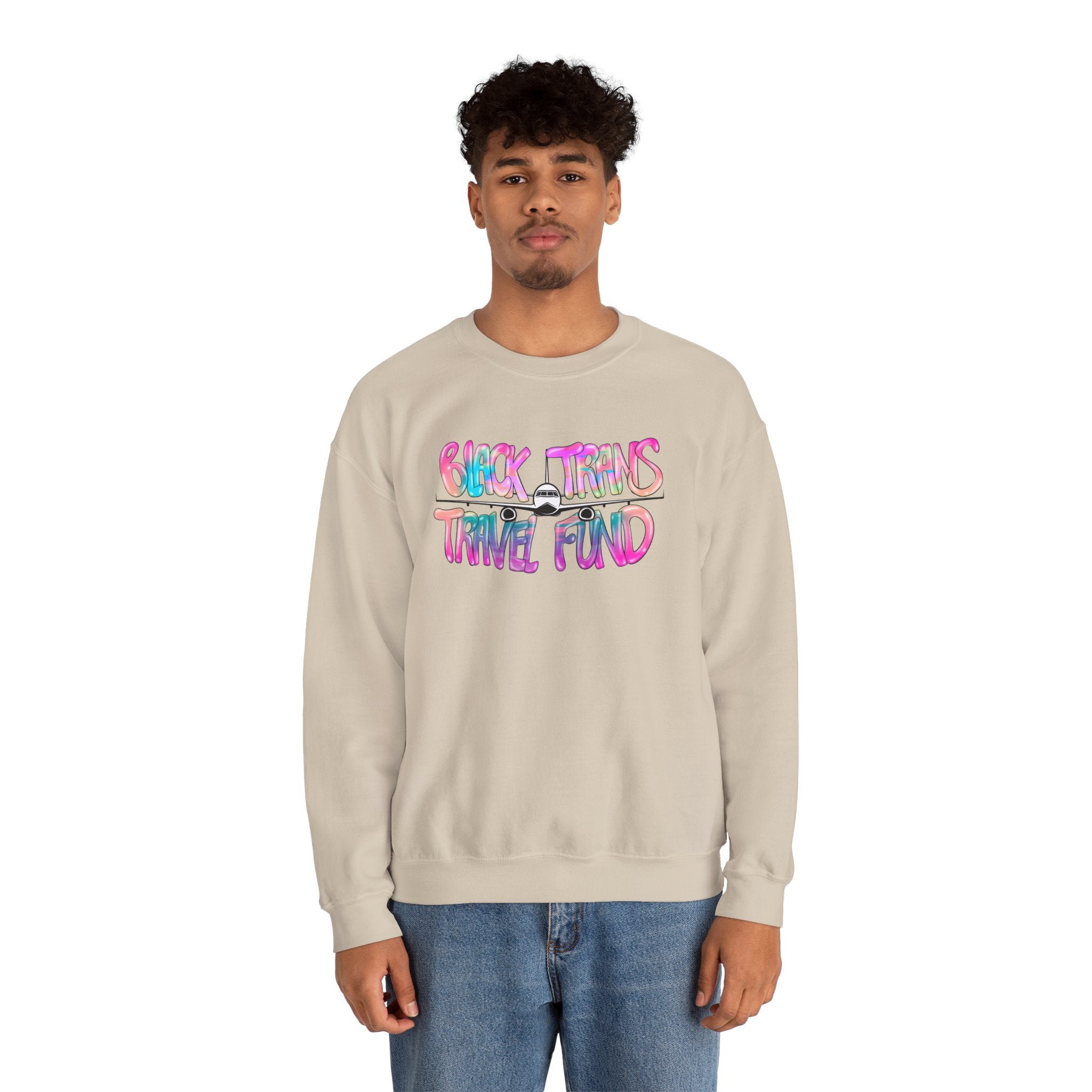 BTTF - Black Trans Travel Fund Unisex Crewneck Sweatshirt
