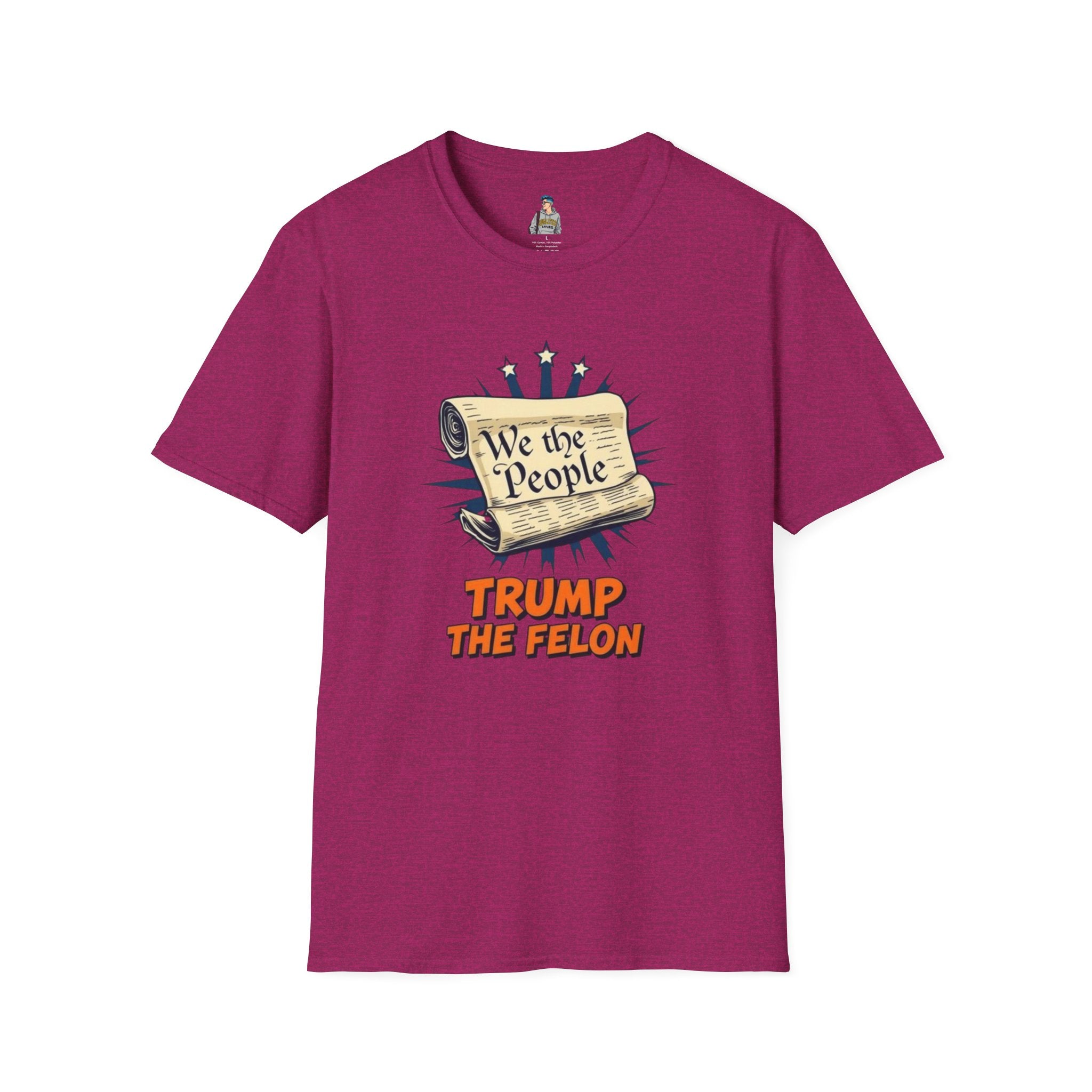 Unisex Softstyle T-Shirt - We the People Trump the Felon Tee