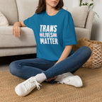 Trans Lives Matter Unisex Softstyle T-Shirt - Support LGBTQ+ Rights