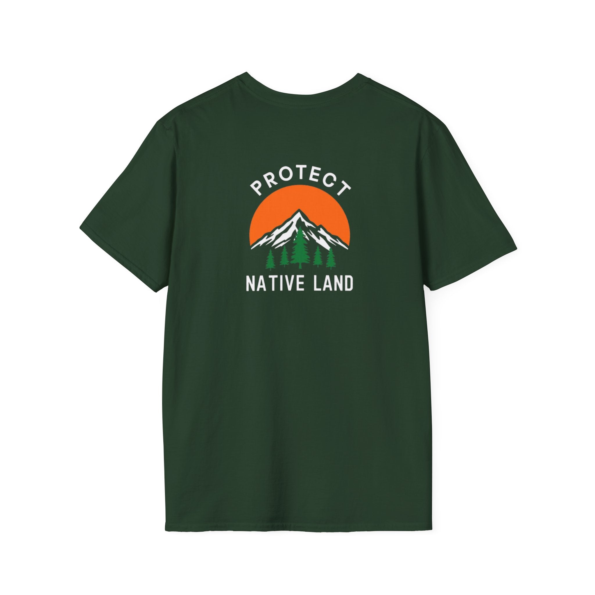 Protect Native Land Softstyle Unisex T-shirt