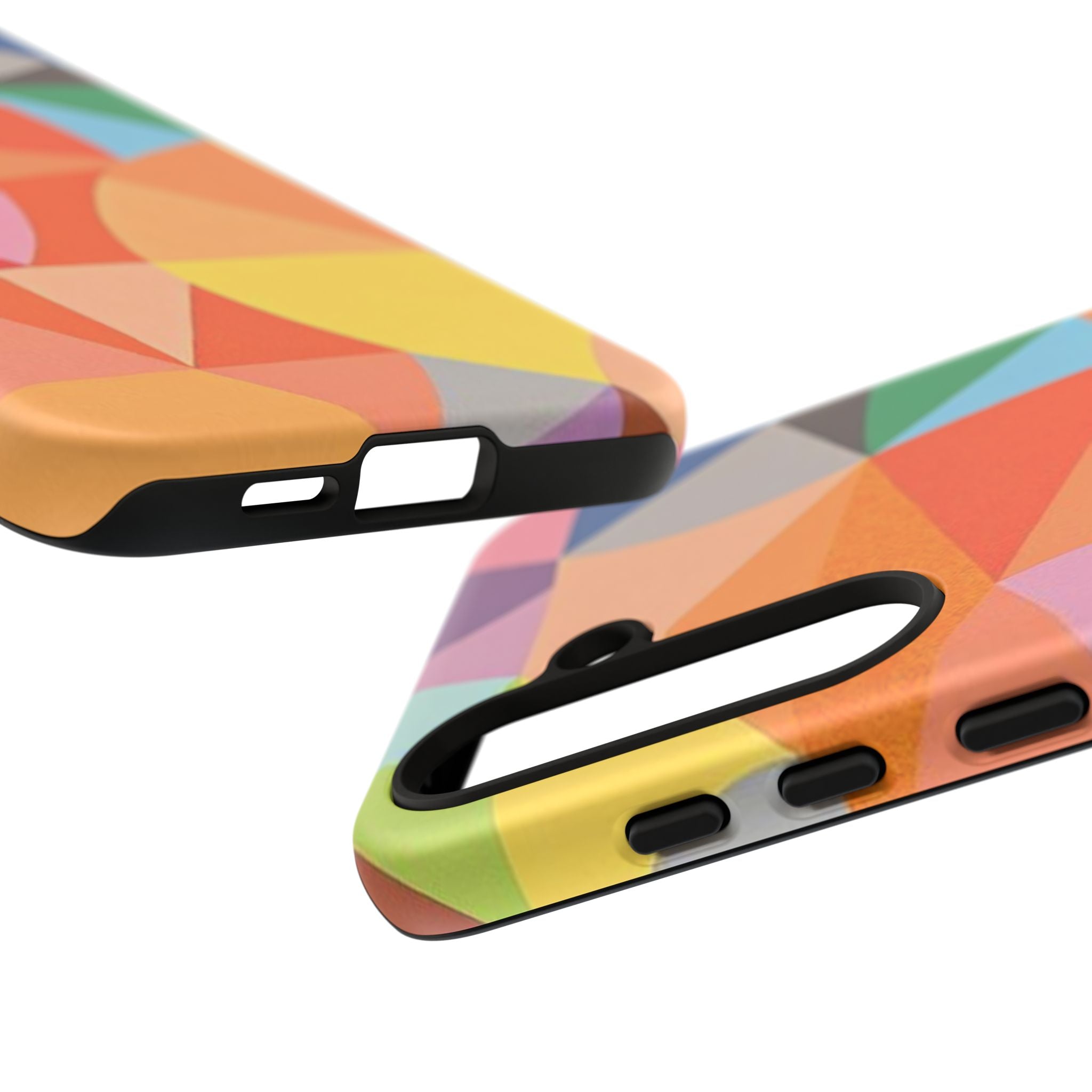 Colorful Geometric Tough Case for Android