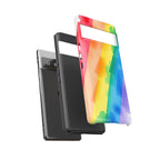 Rainbow Watercolor Art Tough Cases For Android & iPhone
