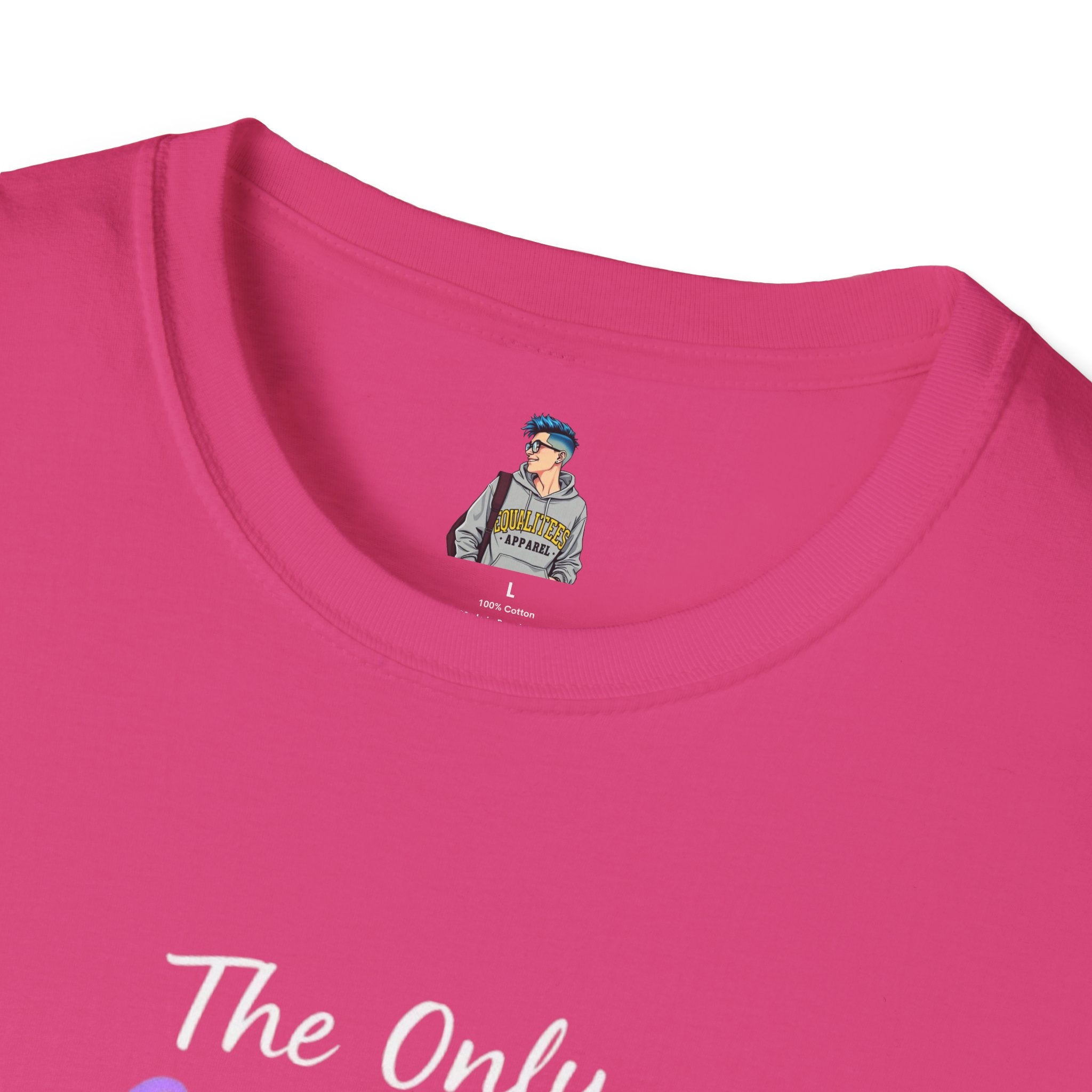 Unisex Softstyle T-Shirt - When Did You CHOOSE to Be Straight? Empowering LGBTQ+ Graphic Tee