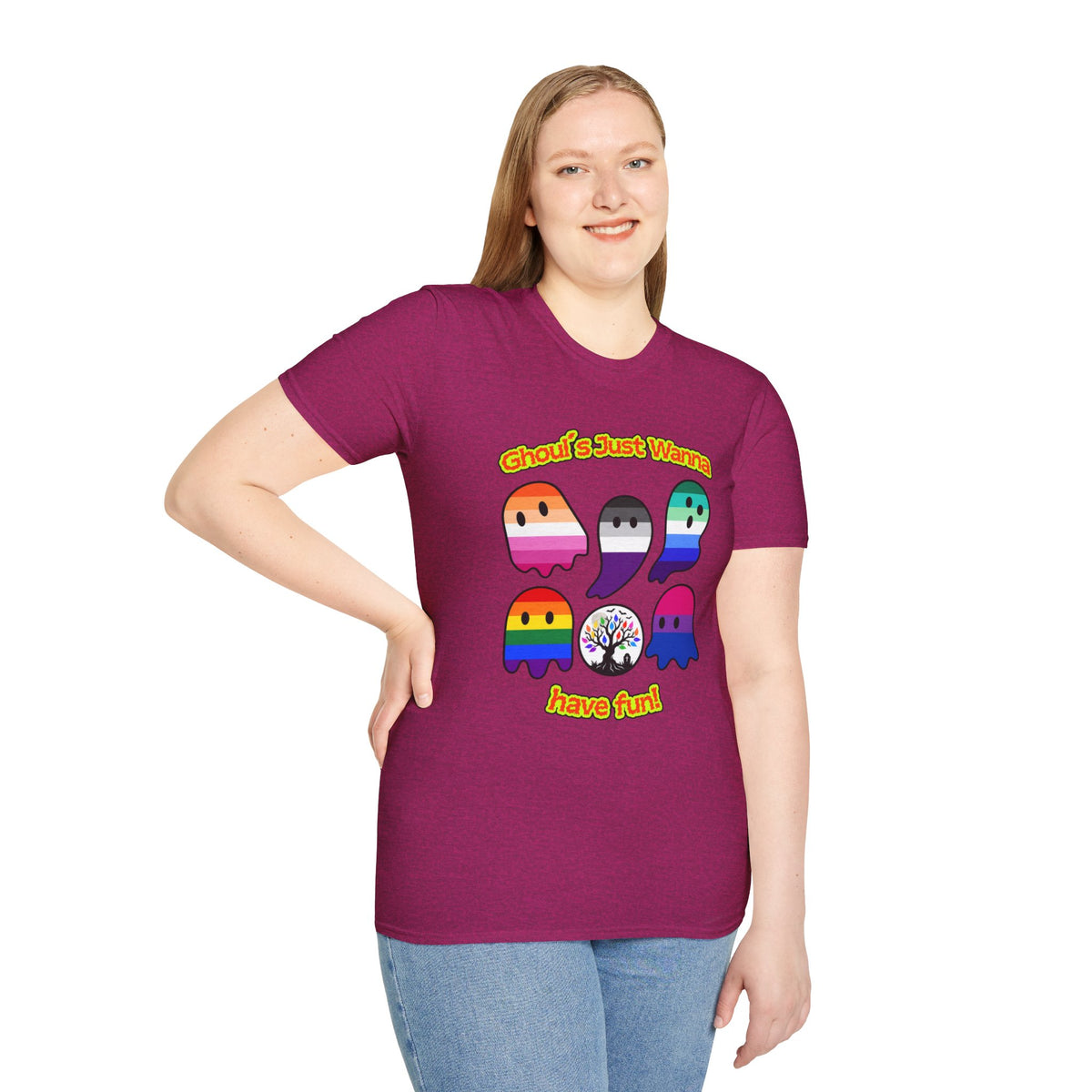 Ghouls Just Wanna Have Fun Pride Tree Las Vegas T-Shirt