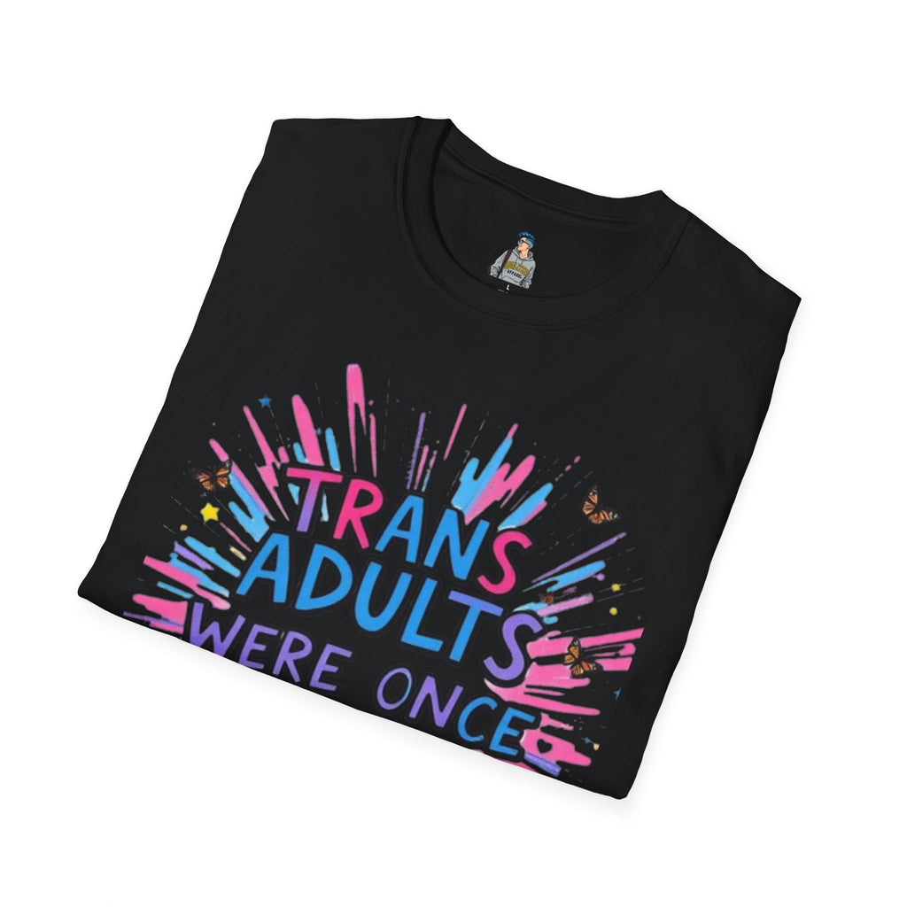 Trans Awareness Unisex T-Shirt, LGBTQ+ Pride Shirt, Gift for Allies, Feminist Apparel, Support Trans Rights