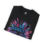 Trans Awareness Unisex T-Shirt, LGBTQ+ Pride Shirt, Gift for Allies, Feminist Apparel, Support Trans Rights