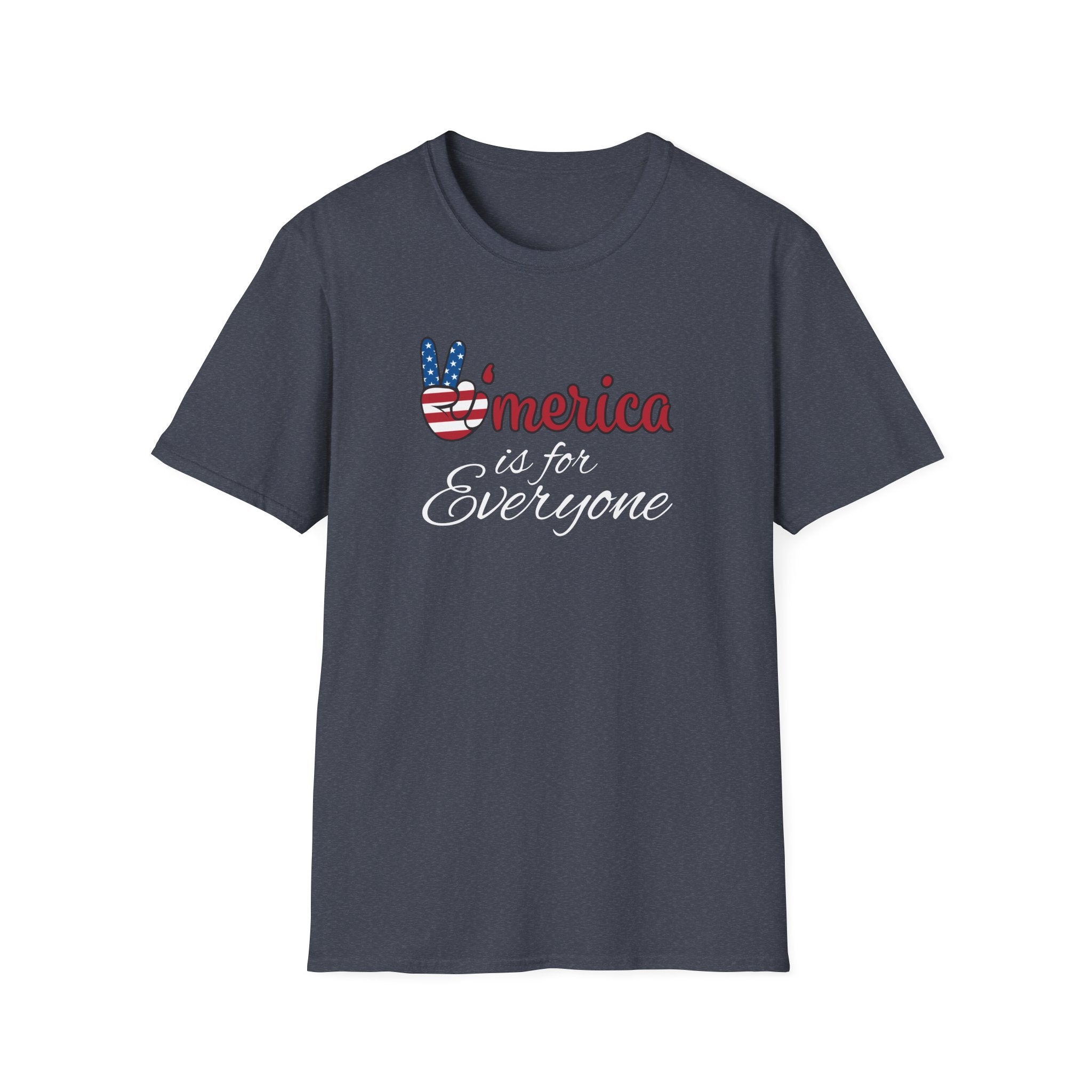 'Merica is for Everyone - Softstyle Unisex T-Shirt