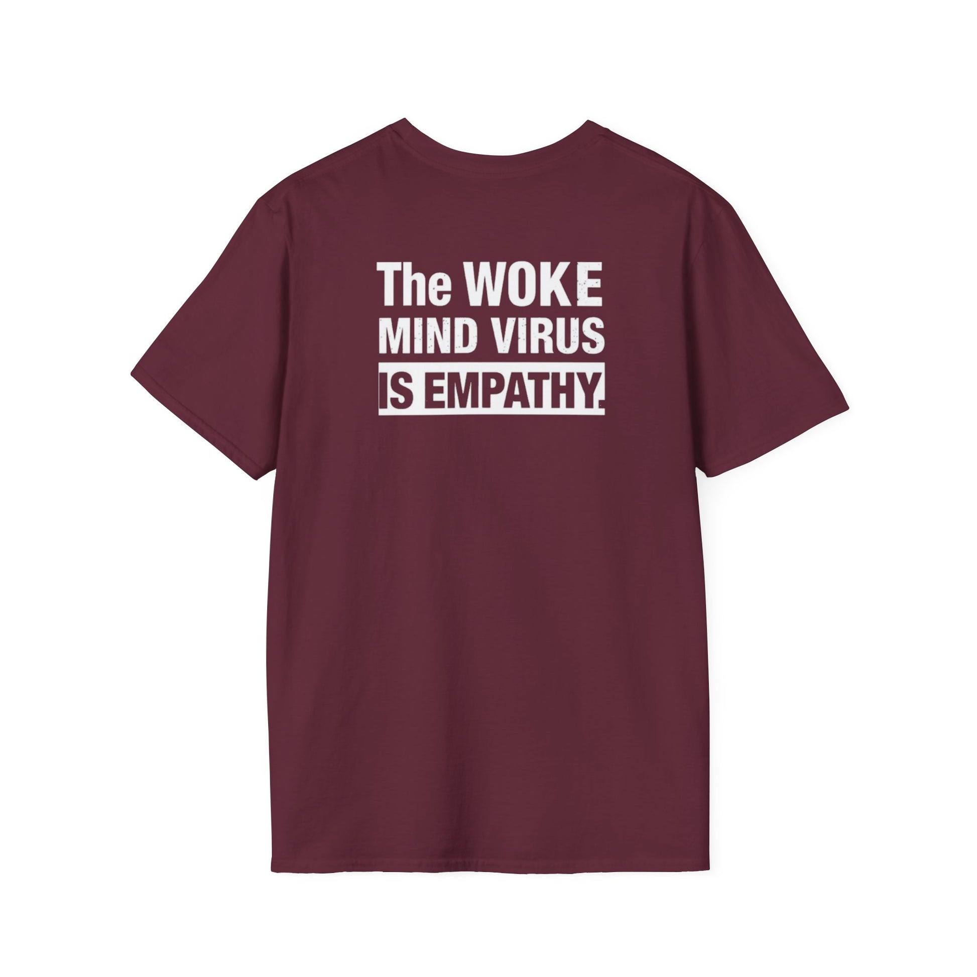Woke is Empathy Unisex Softstyle T-Shirt - Bold Statement Tee for Everyday Activists