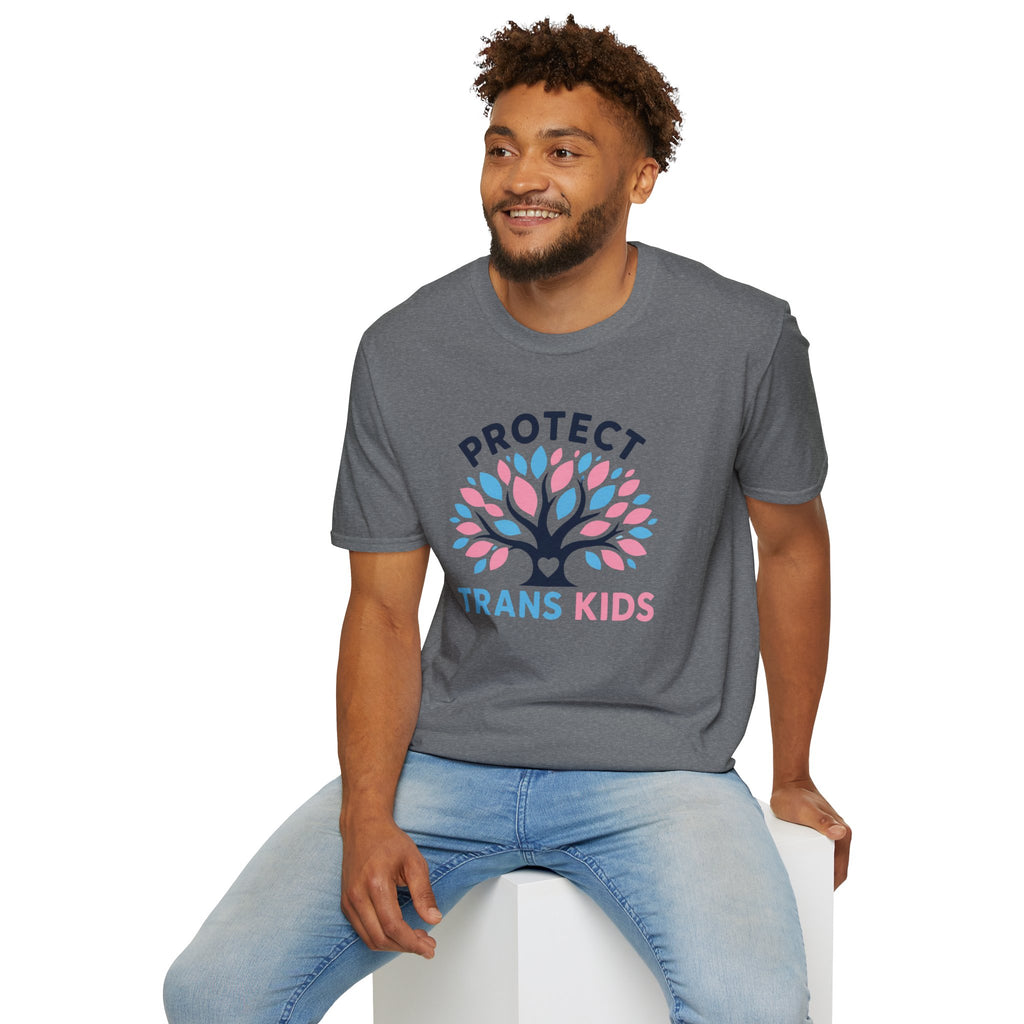 Protect Trans Kids Pride Tree Las Vegas T-Shirt