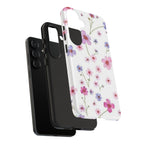 Pink Wildflower Tough Case for Android