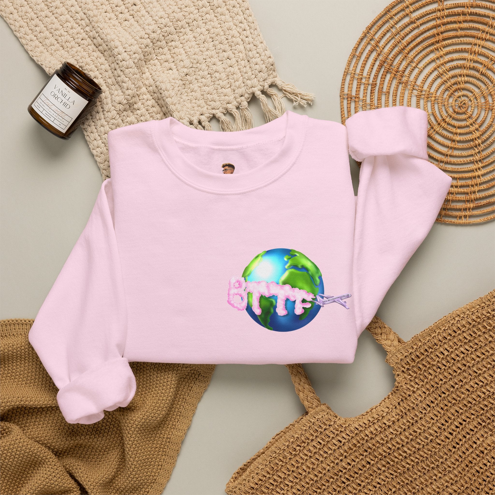 BTTF - Black Trans Travel Fund Unisex Crewneck Sweatshirt
