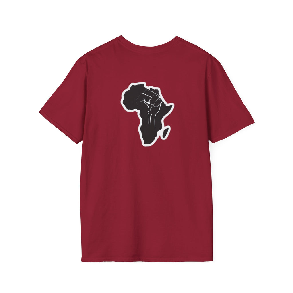 Unity and Heritage Unisex Softstyle T-Shirt with Pan-African Heart
