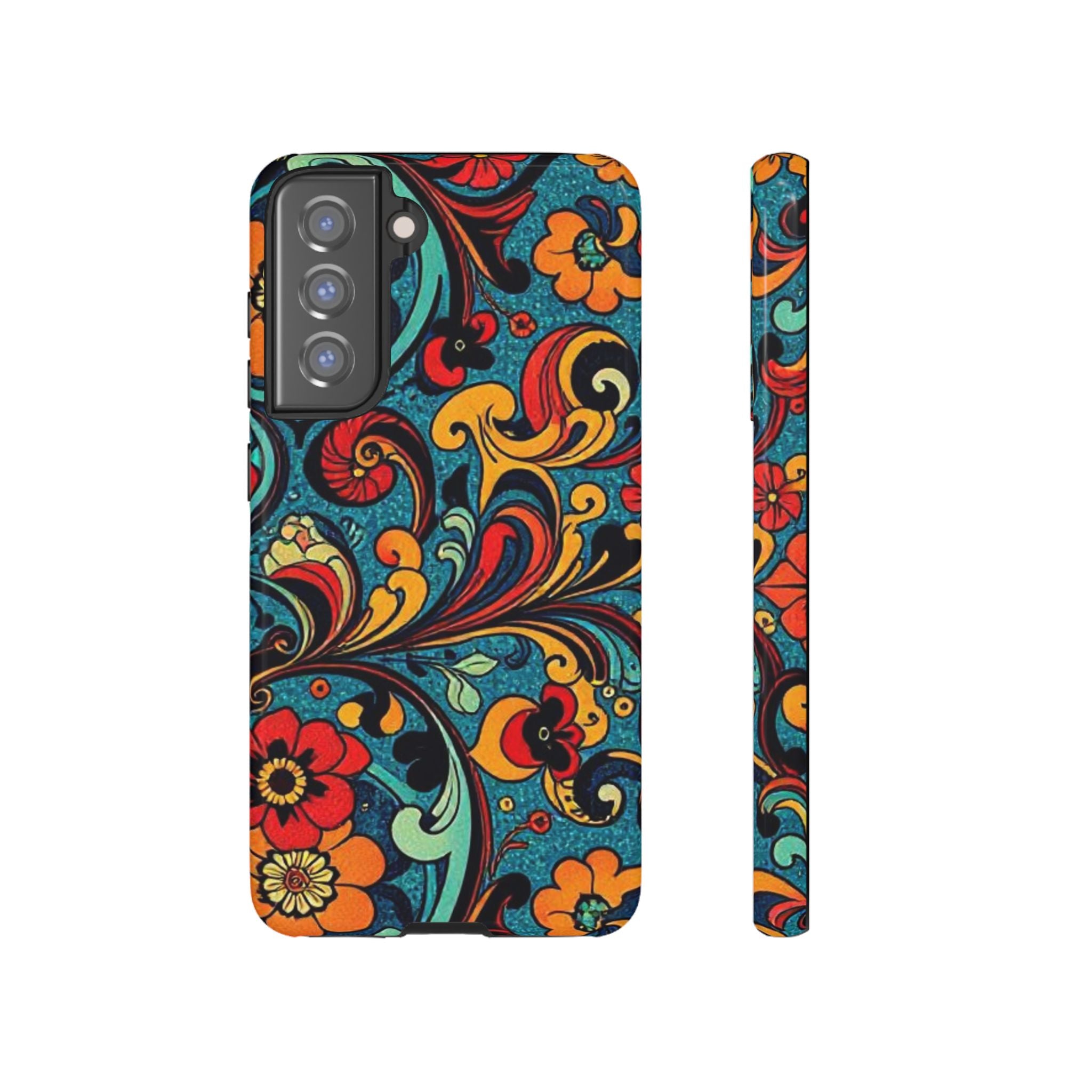 Floral Paisley Tough Case for Android