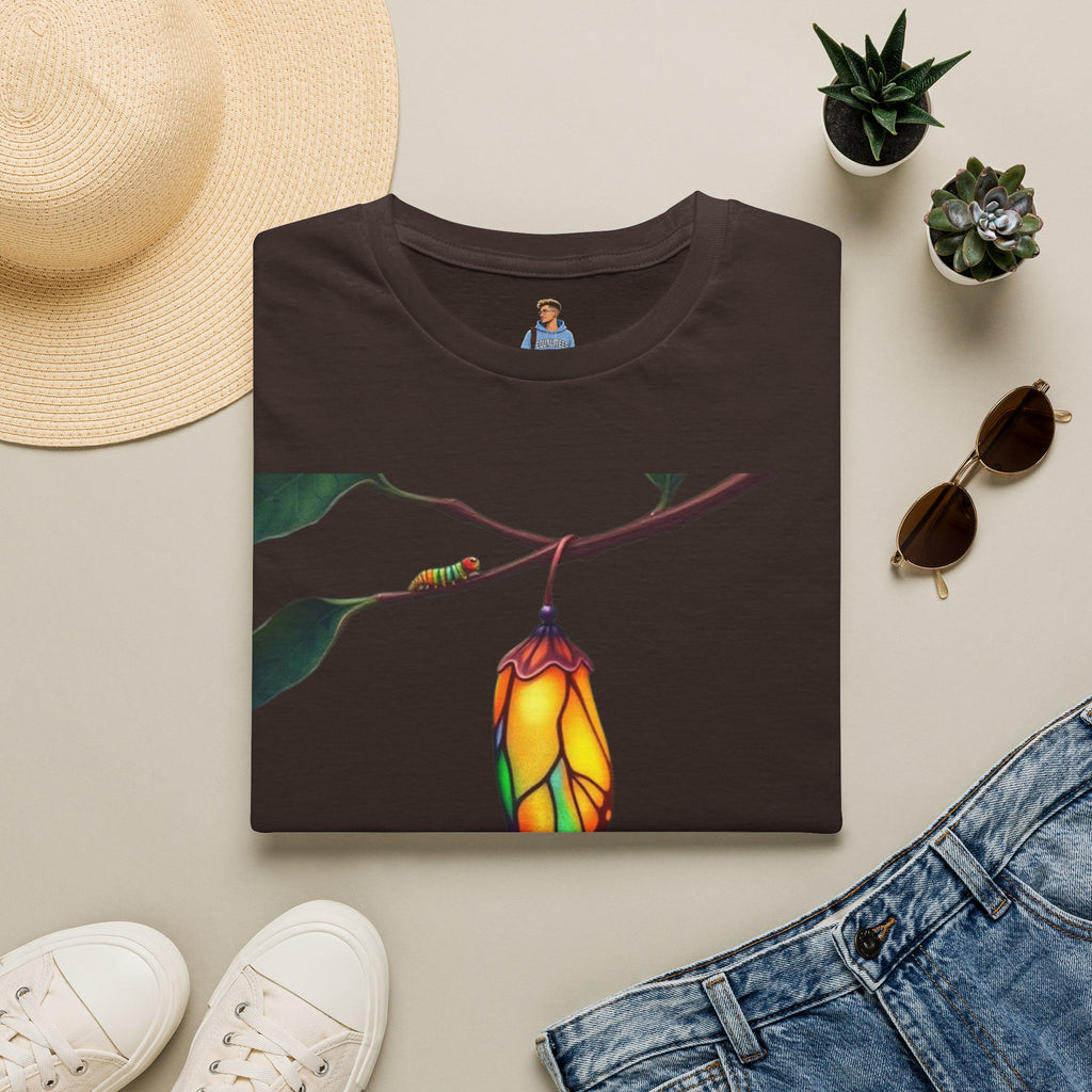 Rainbow Butterfly Cocoon Pride T-Shirt