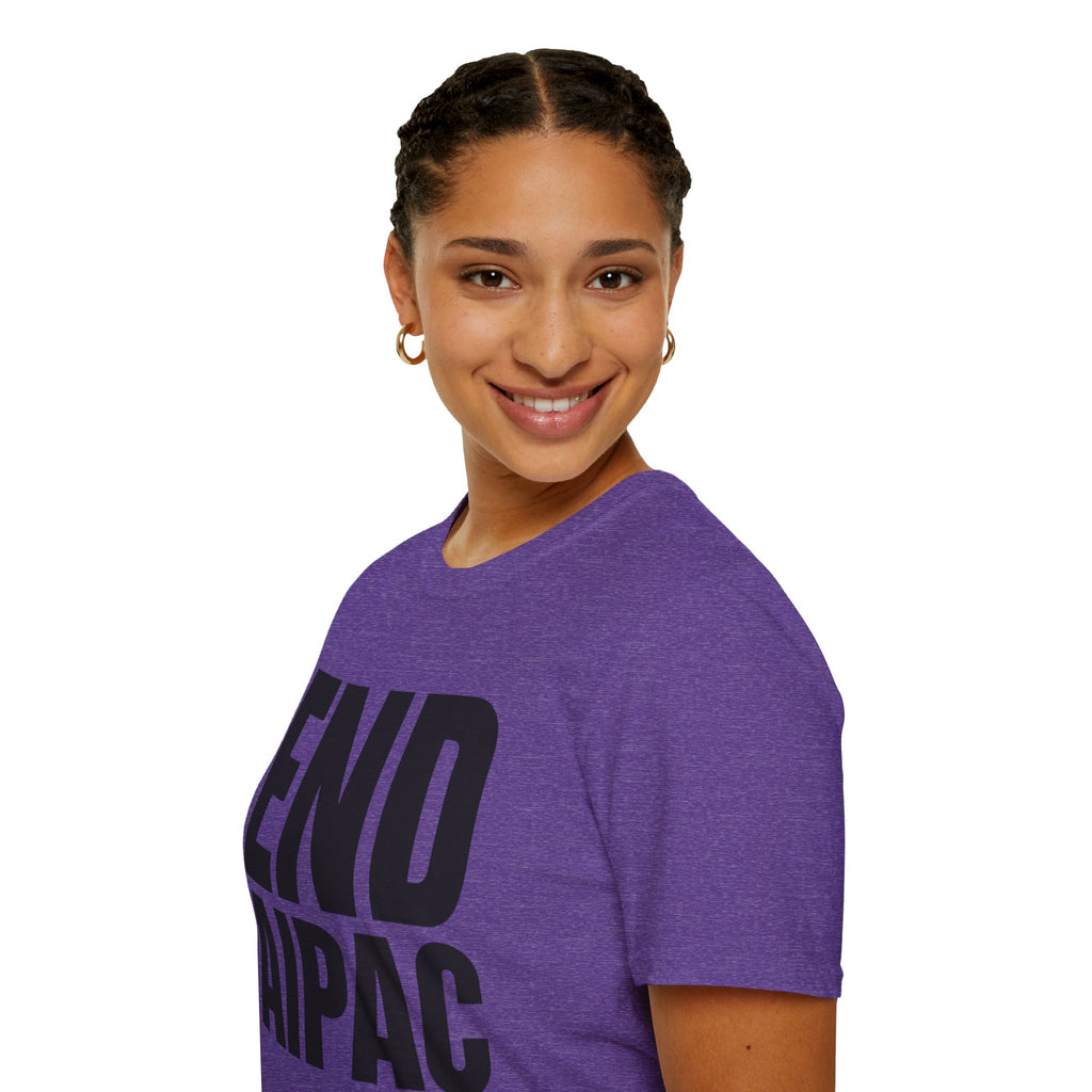 END AIPAC Bold Protest T-Shirt