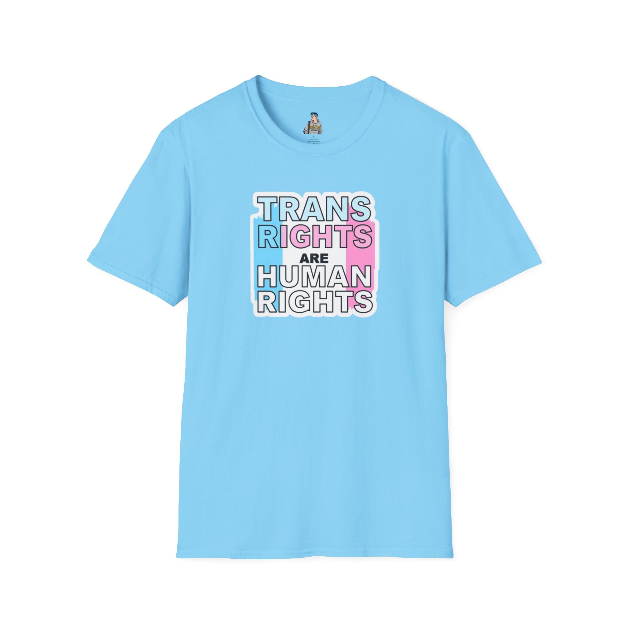 Trans Rights Unisex Softstyle T-Shirt - Support Equality & Trans Rights