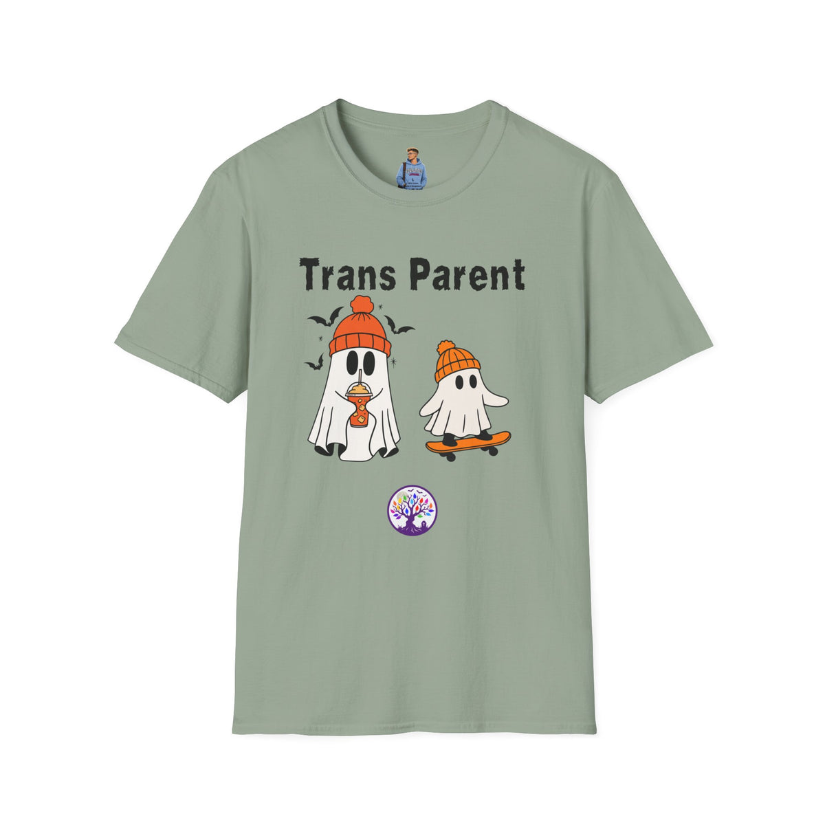Trans Parent 7 Halloween Pride Tree Las Vegas T-Shirt