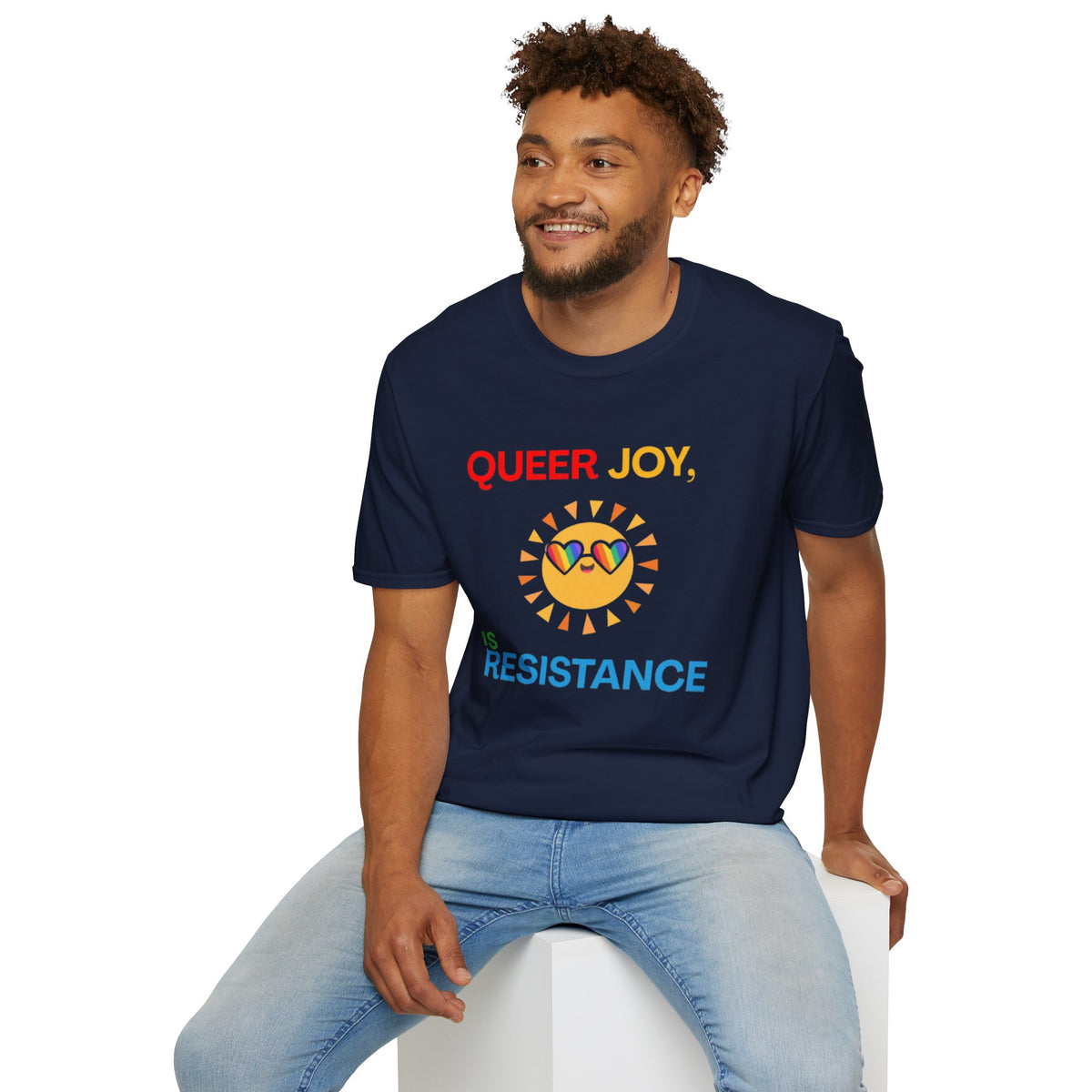 Queer Joy Is Resistance Pride Tree Las Vegas T-Shirt