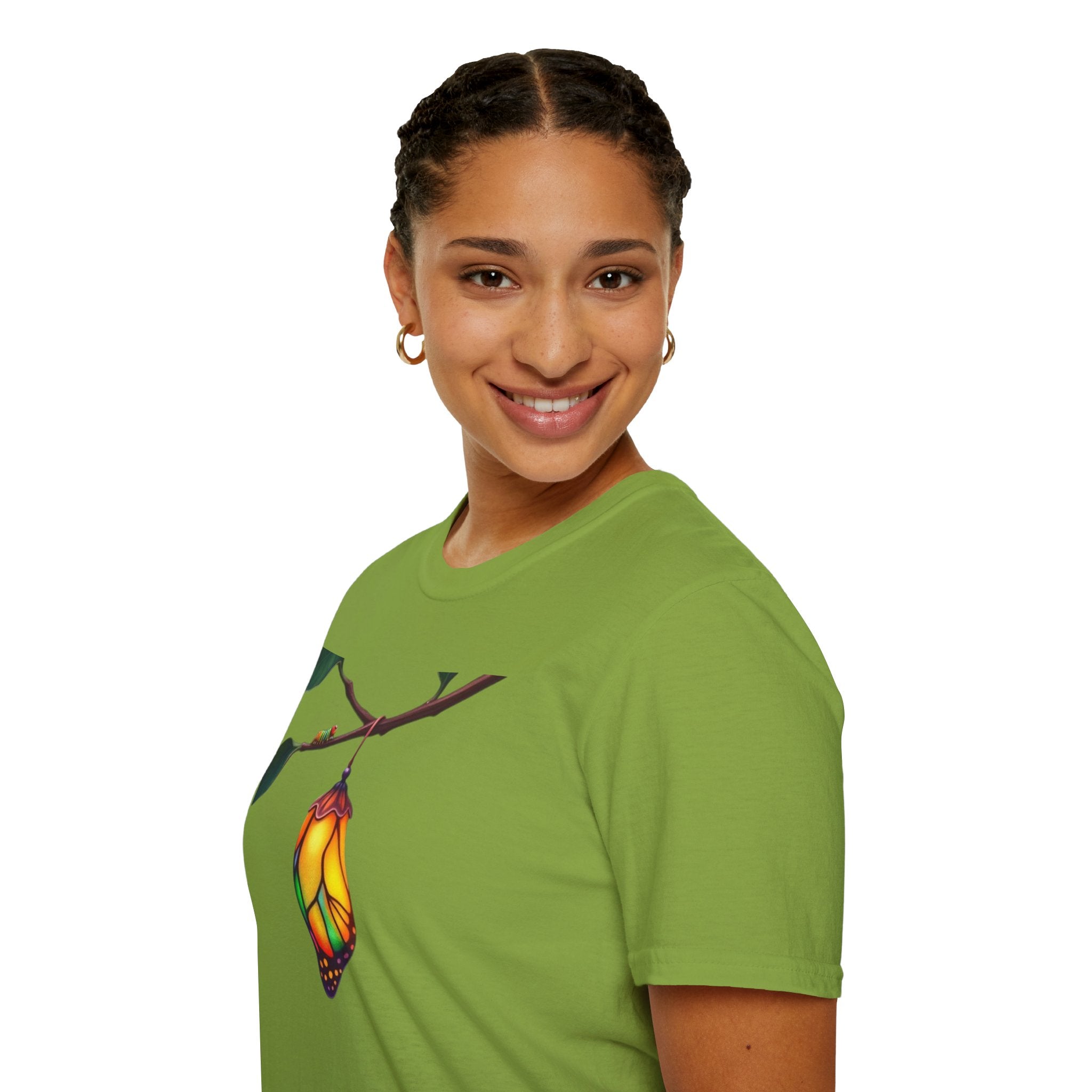 Rainbow Butterfly Cocoon Pride T-Shirt
