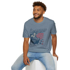 Democracy First T-Shirt | Unisex Softstyle Tee for Equality & Justice
