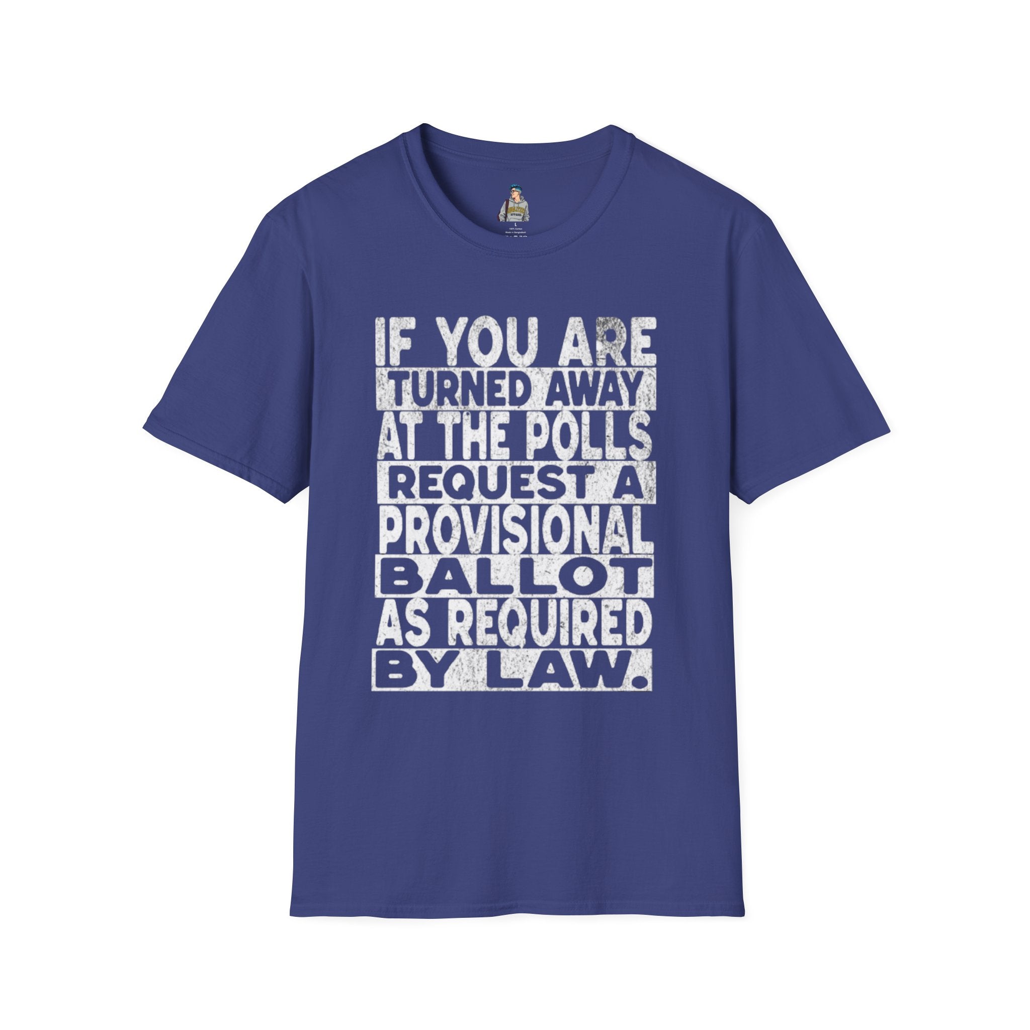 Do Not Be Intimidated Know Your Rights Voting Tee-English