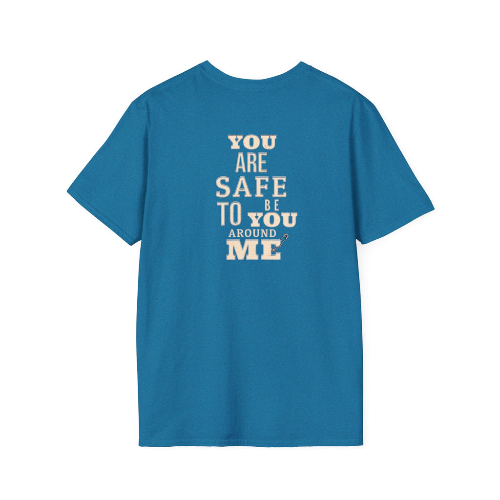 Safety Pin Know That You Are Loved Inspirational Tee Unisex Softstyle T-Shirt