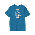 Safety Pin Know That You Are Loved Inspirational Tee Unisex Softstyle T-Shirt