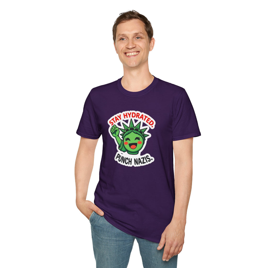 Stay Hydrated, Punch Nazis T-Shirt